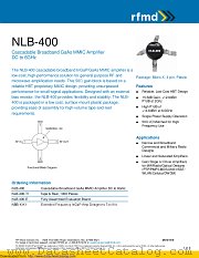 NLB-400 datasheet pdf Qorvo