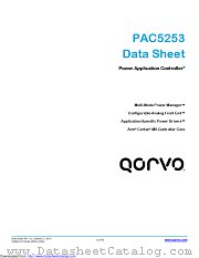 PAC5253 datasheet pdf Qorvo
