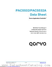 PAC5532 datasheet pdf Qorvo