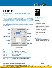 RF3511 datasheet pdf Qorvo