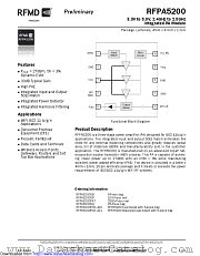 RFPA5200 datasheet pdf Qorvo