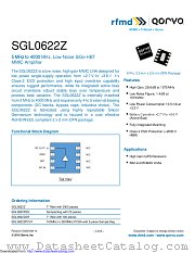 SGL0622Z datasheet pdf Qorvo
