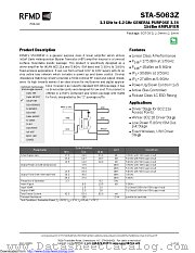 STA5063Z datasheet pdf Qorvo