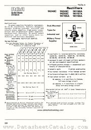 1N1197RA datasheet pdf RCA Solid State