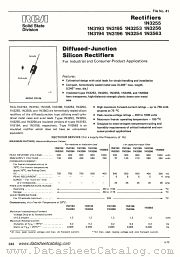 1N3195 datasheet pdf RCA Solid State