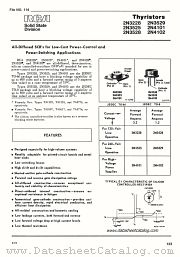 2N4102 datasheet pdf RCA Solid State