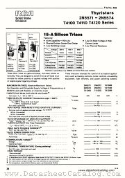 2N5572 datasheet pdf RCA Solid State
