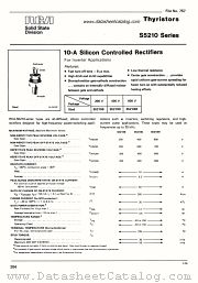 S5210B datasheet pdf RCA Solid State