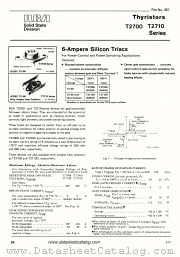 40503 datasheet pdf RCA Solid State