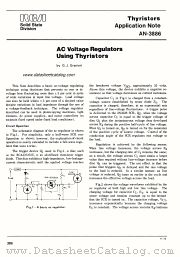 AN-3886 datasheet pdf RCA Solid State