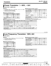 2SB1443 datasheet pdf ROHM