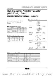 2SC5661 datasheet pdf ROHM