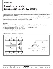 BA10339/F/FV datasheet pdf ROHM