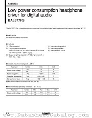 BA3577FS datasheet pdf ROHM