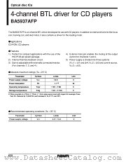 BA5937AFP datasheet pdf ROHM