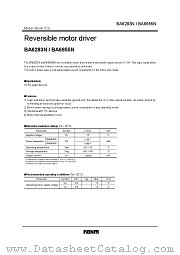 BA6955N datasheet pdf ROHM