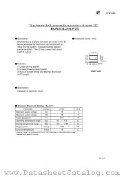 BA6425FS datasheet pdf ROHM