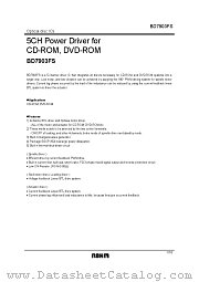 BD7903FS datasheet pdf ROHM