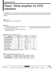 BH6628AFS datasheet pdf ROHM