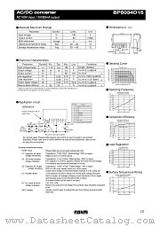 BP5034D15 datasheet pdf ROHM