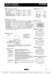 BP5038A datasheet pdf ROHM