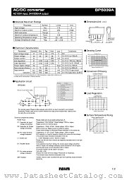 BP5039A datasheet pdf ROHM