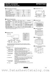 BP5047A24 datasheet pdf ROHM