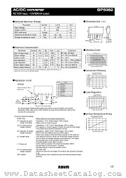BP5062A datasheet pdf ROHM