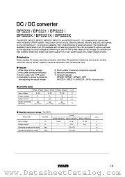 BP5220A datasheet pdf ROHM