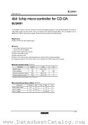 BU24591 datasheet pdf ROHM