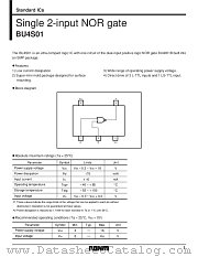 BU4S01 datasheet pdf ROHM