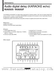 BU9252S/F datasheet pdf ROHM
