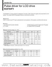 BU9764FV datasheet pdf ROHM