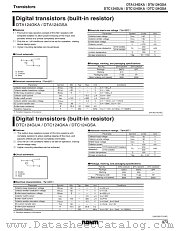 DTA124G  A datasheet pdf ROHM