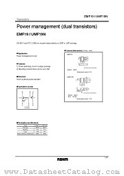 UMF19N datasheet pdf ROHM