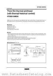 KF2003-GM50A datasheet pdf ROHM