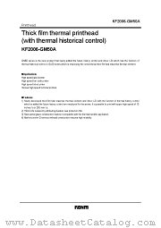 KF2006-GM50A datasheet pdf ROHM