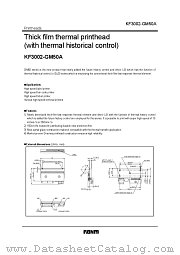 KF3002-GM50A datasheet pdf ROHM