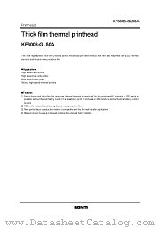 KF3006-GL50A datasheet pdf ROHM