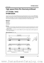 KF3008-GD32A datasheet pdf ROHM