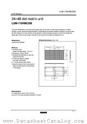 LUM-115HMU306 datasheet pdf ROHM
