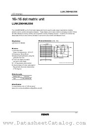 LUM-256HMU356 datasheet pdf ROHM