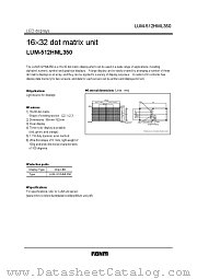 LUM-512HML350 datasheet pdf ROHM