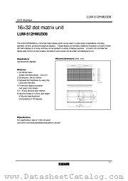 LUM-512HMU308 datasheet pdf ROHM