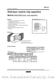 MCH18 datasheet pdf ROHM