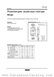 RPI-303 datasheet pdf ROHM