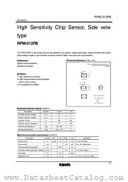 RPM-012PB datasheet pdf ROHM