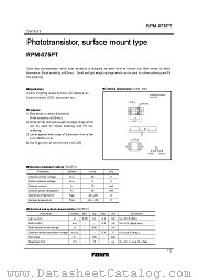 RPM-075PT datasheet pdf ROHM