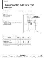 RPM-20PB datasheet pdf ROHM