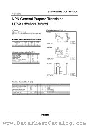SSTA06 datasheet pdf ROHM